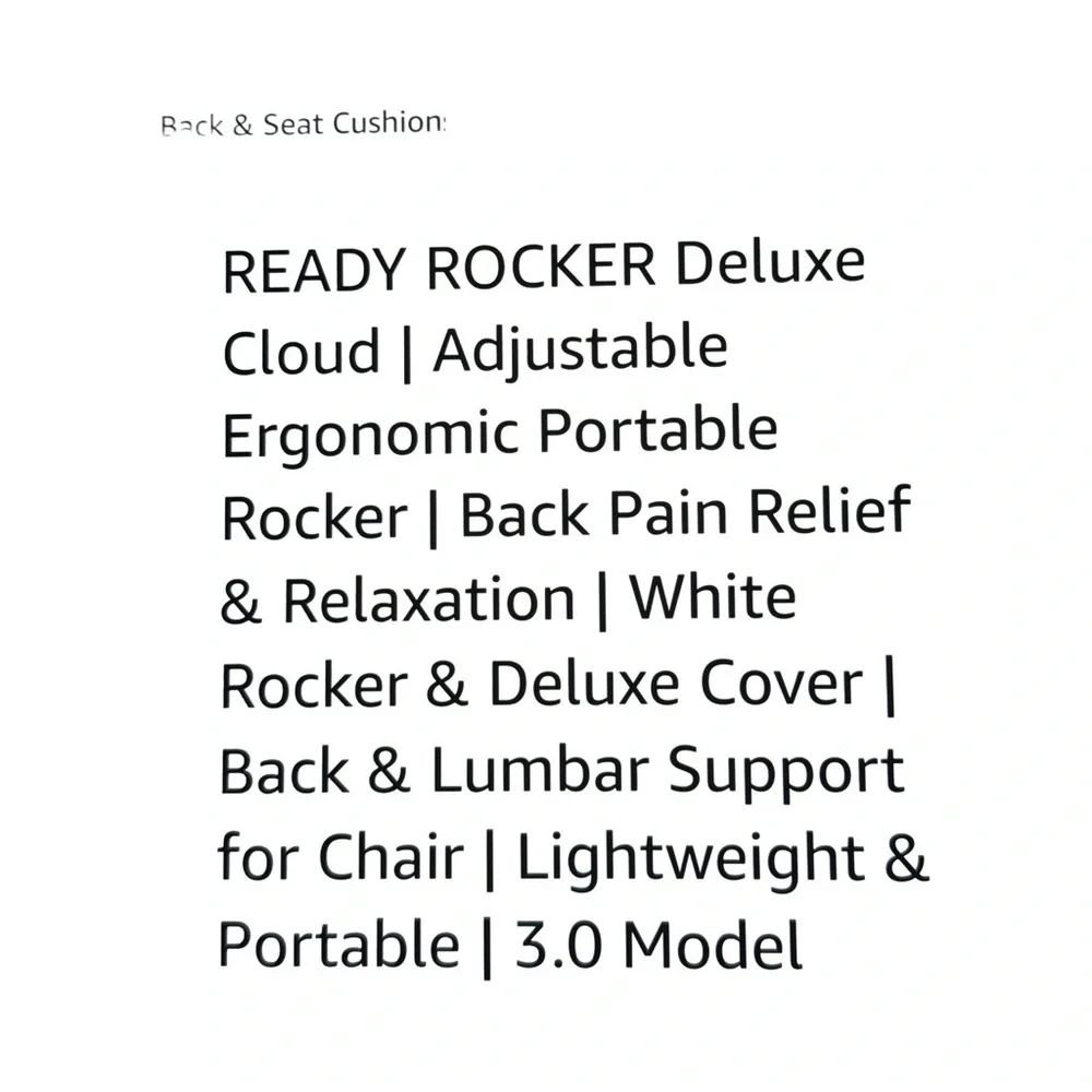 Ergonomic Ready Rocker - Picture 6 of 7